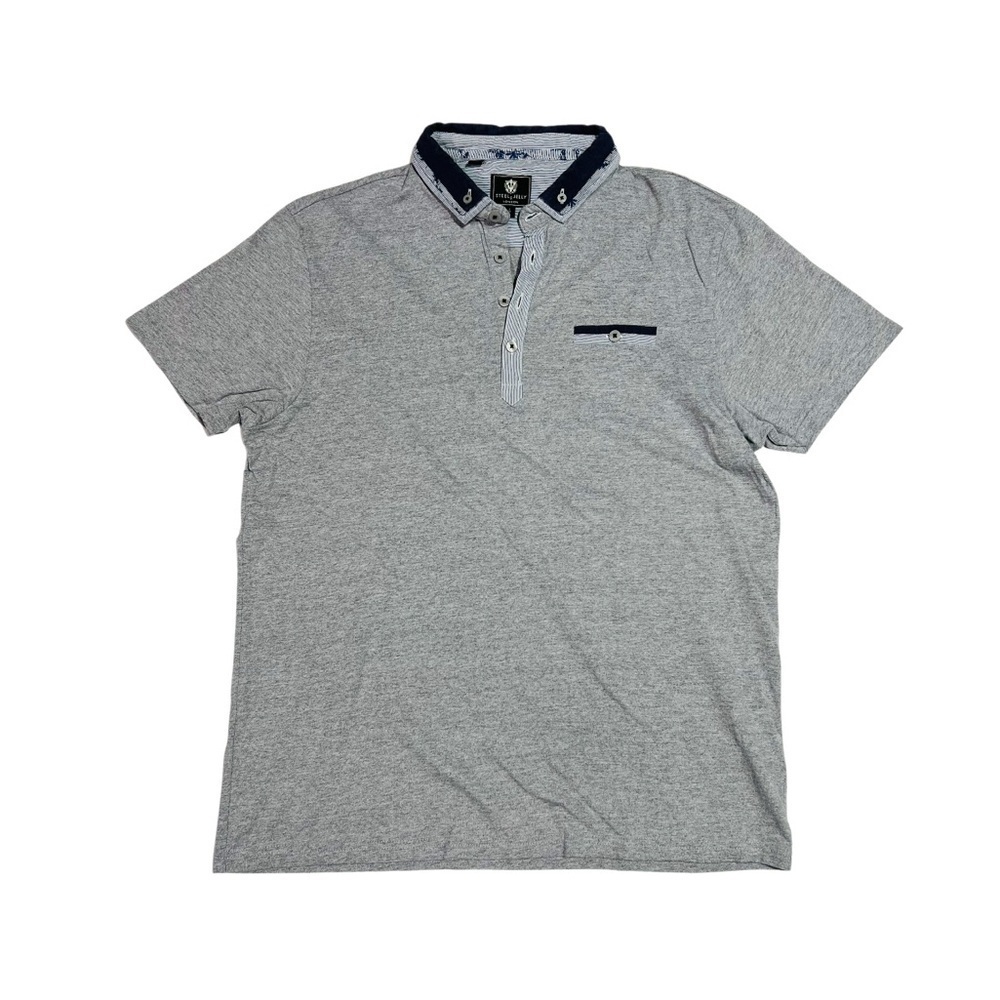 Blue‎ and Classy Gray Polo Shirt Slim Fit